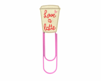 Love a Latte Planner Clip