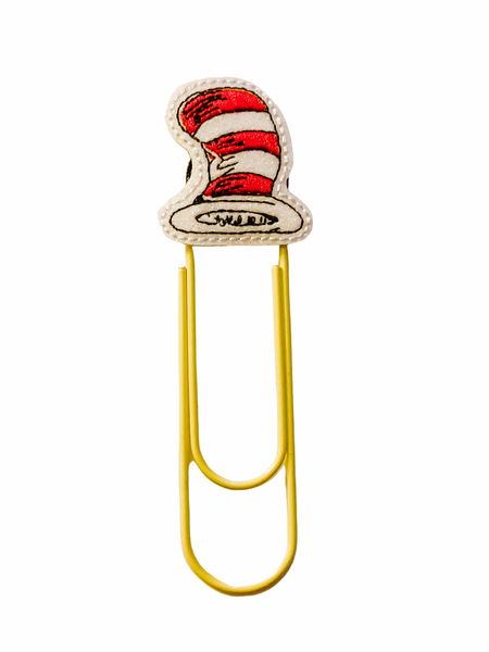 Hat Cat Planner Clip